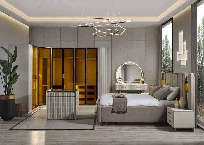 Gold Line Yatak Odası