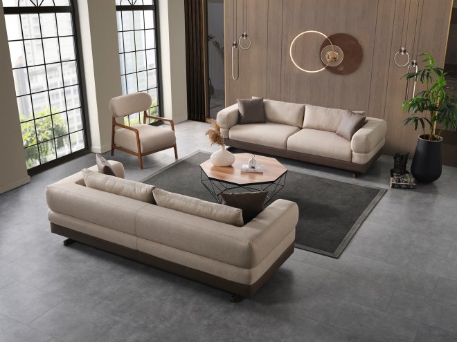 Browni Sofa Set