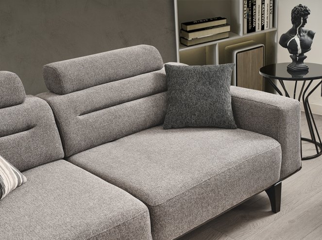 Osla Grey Sofa Set